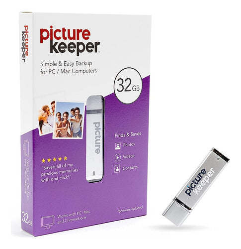 Picture Keeper Photo & Video USB Flash Drive 0