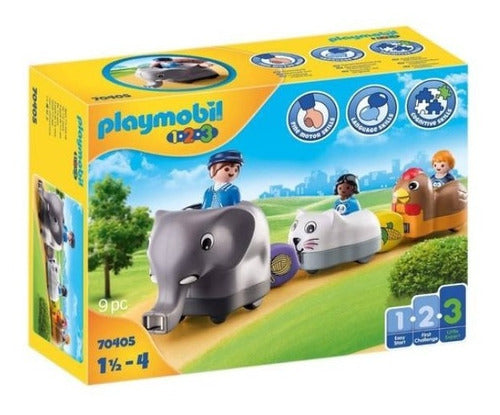 Playmobil 1.2.3 My Animal Train in Magimundo 0