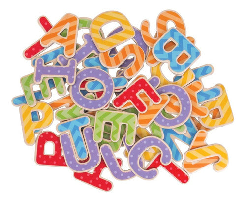 Bigjigs Uppercase Magnetic Letter Set for Kids 3 A+ 1