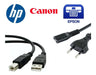 Conjunto De Cabos Para: Epson Tx 105 | Energia + Usb 1