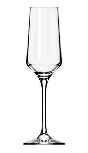Set of 12 Nadir Brunello 190 mL Champagne Flute Glasses 1