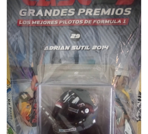 Helmets of Formula 1 No. 29. Adrian Sutil 2014. Salvat New 4