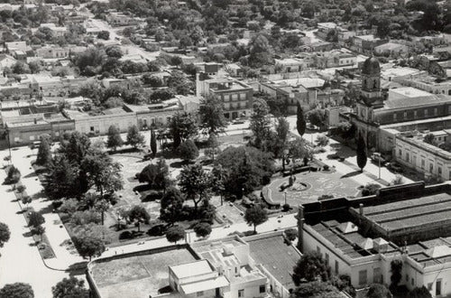 Rivera - Plaza Rio Branco En El Año 1962 - Lámina 45x30 Cm. 0