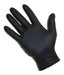 GC PRODUCTOS DETAILING Black Nitrile Gloves X 50 Unites Powder-Free Reinforced 0