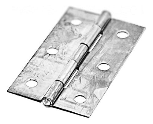 MERVAR Heavy-Duty 25mm Polished Iron Book Hinge 5005 (Pack of 24) 0