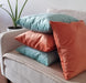 Stain-Resistant Synthetic Corduroy Pillow Cover 60 x 60 Washable 95