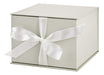 Hallmark 7  Caja De Regalo Blanquecina Con Tapa Y Relleno De 4