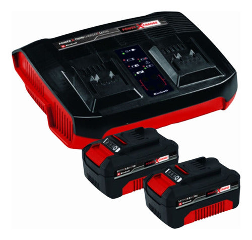 Einhell Starter Kit Charger + Batteries Power X-Change 0