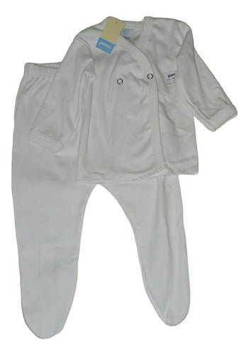 Unisex Baby Cotton Set: Shirt and Shorts 0