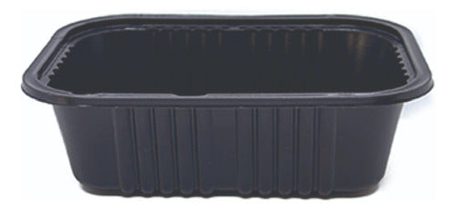 Heavyweight Black Disposable Tray 103 - Delivery X600 4