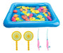 Juego De Pesca Magnético Con Piscina Inflable 20 Pcs Mnl 2