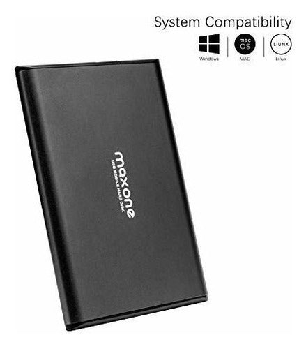 Disco Duro Externo Portátil Delgado 2 Tb Usb 3.0 1