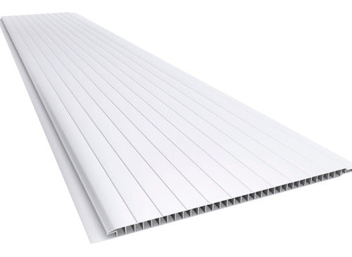 Plasbil Cielorraso De Pvc Blanco - Tabla 4mt X 20cm Oferta 0