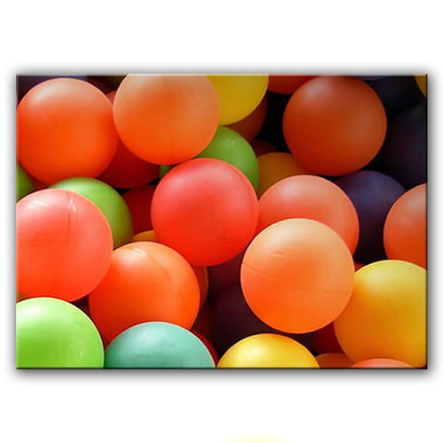 Bella Tienda 50 Non-Toxic Balls for Kids - Non-Deformable 1