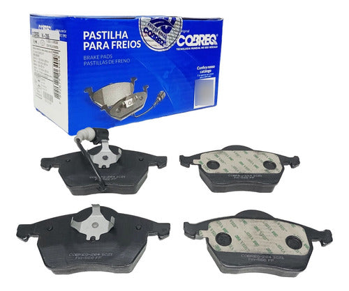 Cobreq Brake Pad Set for VW Bora Golf 1.8T 0