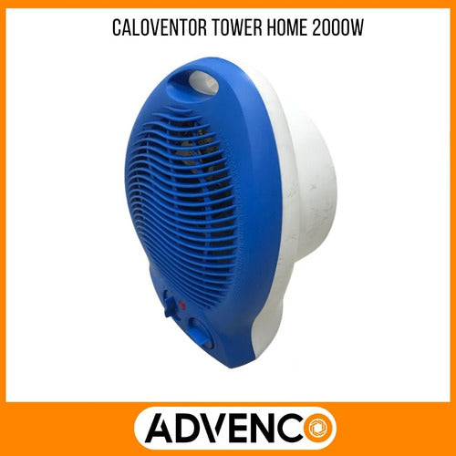 Tower Home Caloventor Estufa 2 Potencias 1000w/2000w Regulable 3