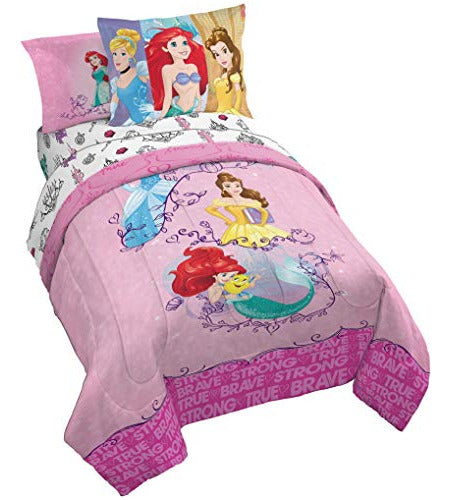 Jay Franco Princess Friendship Adventures Juego De Cama Dobl 0