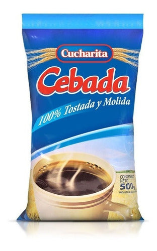 Cebada Cucharita Montesol 500g 100% Tostada Y Molida Adu 0