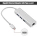 Yosooo Dm Usb C A Ethernet Adaptador Usb-c Hub Adaptador 2