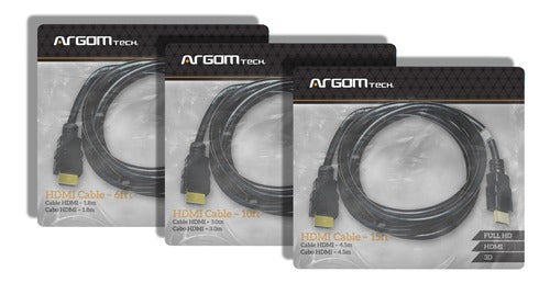 Argom Cable HDMI to HDMI 3 Meters 0