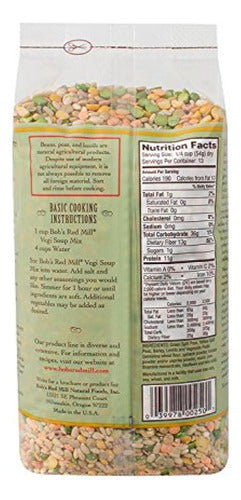 Bob's Red Mill Veggie Soup Mix 28 Ounces Pack of 4 2