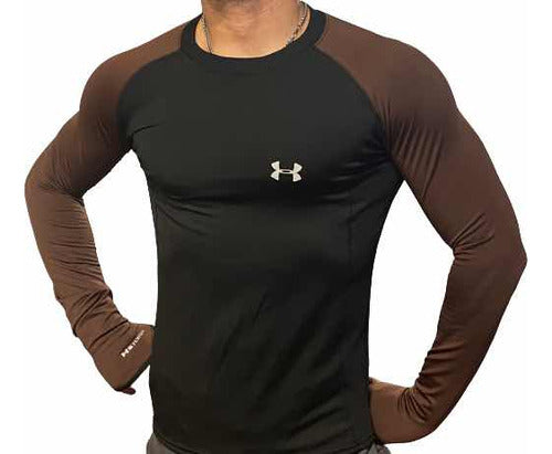 Thermal Long Sleeve Under Microfiber Fit Shirt 0