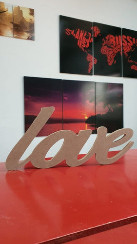 ModaparaTi Decorative Word Sign Love 1