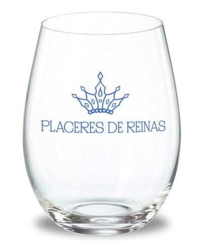 Gin De Autor Premium Placeres De Reinas+2 Copones De Vidrio 1