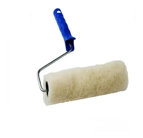 Burton - Doble A Premium Wool Roller 17cm + Painter's Tape 24mm + 5 Sandpapers 0