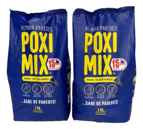 Poximix® Uso Interior Repara Grieta 5 Kg X2 Unidades- Deacero 0