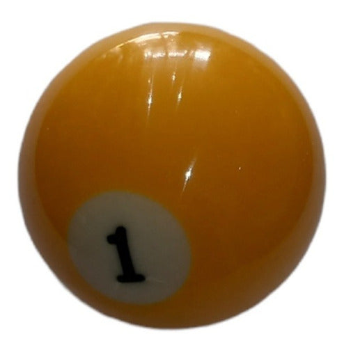 Genérica Professional Loose Colored Pool Balls by Unit 0