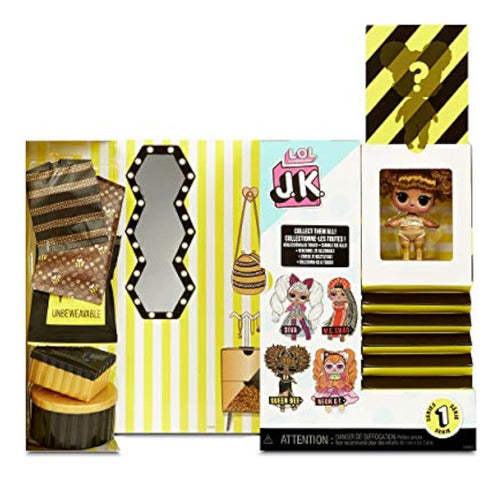 L.O.L. Surprise! JK Mini Fashion Doll Queen Bee with 15 Surprises 4