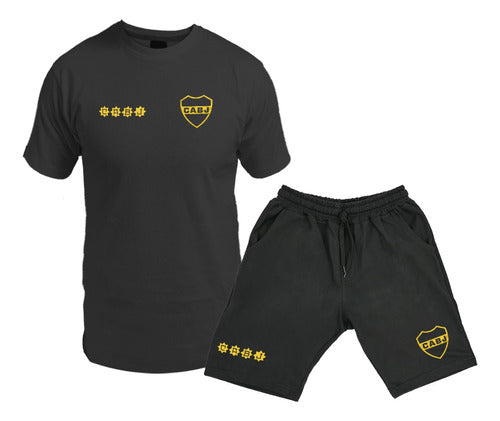 Boca Juniors 01 T-Shirt and Shorts Set 0