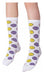 Pack of 9 Girl's Half-Calf Lycra Fantasy Socks by Cocot 3646 2