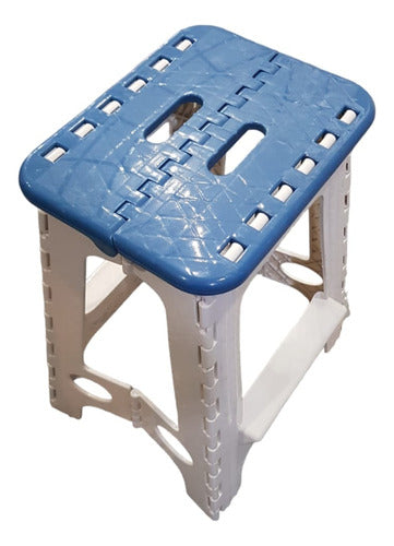 Folding Plastic High Bench Reinforced Colors 14