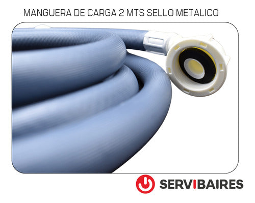 Manguera De Carga Para Lavarropas 2mts Universal 3