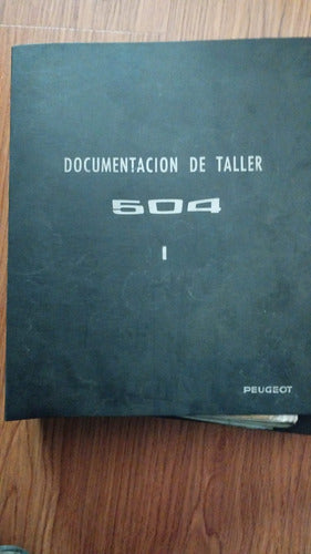 Manual De Taller Peugeot 504 Despiece Original Impreso 0