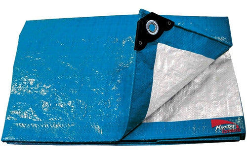 Lona Toldo Multiuso 9 X 14 Mts Impermeable Azul Pretul 0