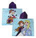 Bata Poncho Para Niños Disney Frozen Con Capucha 0