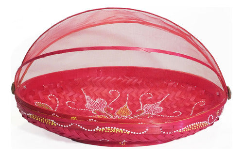 Oval Bread Basket with Tulip Lid 0