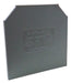 Zoloda D-BPN-16/35 Gray Terminal Cover for Rails - Pack of 15 Units 2