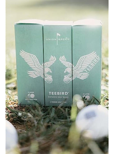 Union Green Teebird - Pelotas De Golf De Larga 4