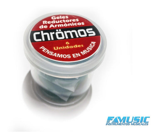 Chromos Anti-Harmonic Gel for Drums - Set of 6 2