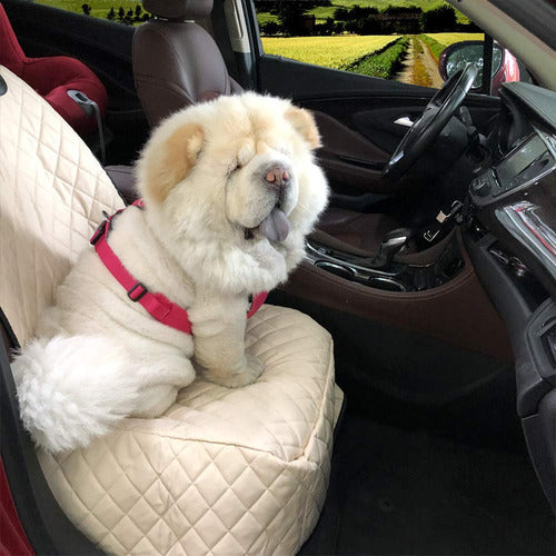 Fatty Chowchow Car Seat Covers for Dogs, 100% 1