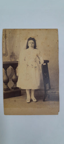 Antigua Foto Mujer Buenos Aires Circa 1900 1