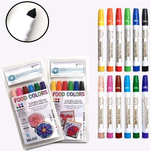 Classic Edible Ink Markers Assorted 1 or 2 1