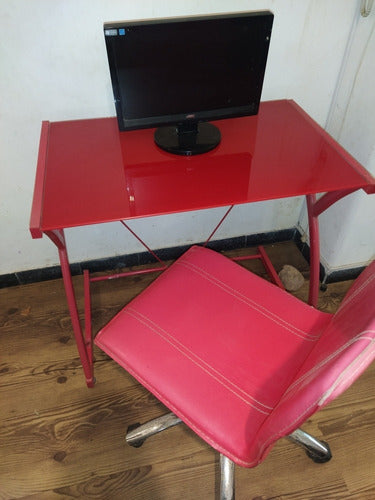 Silla Escritorio Roja 0