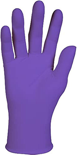 Halyard Purple Nitrile Exam Gloves, Ambidextrous, N 1