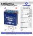 Kronwell Gel Mondial Ld Zanella Qd Zb Due 110 Yb5l-b Battery 1