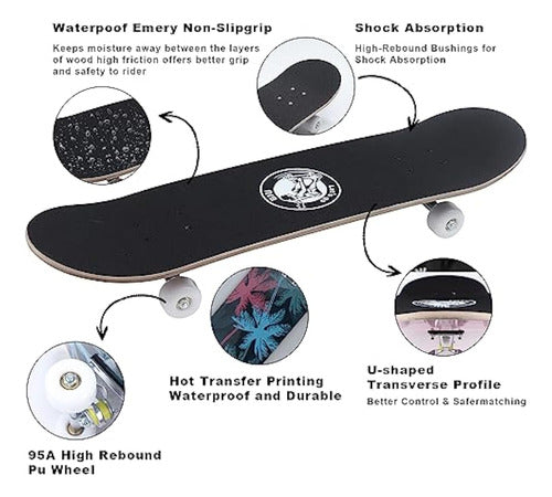Beginner Skateboards, 32 x 8 Inches 3